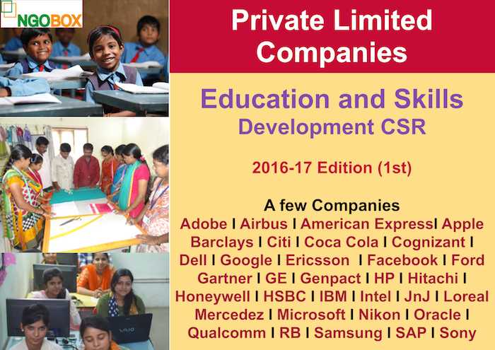Education and Skills Development CSR Projects in Private Ltd Companies